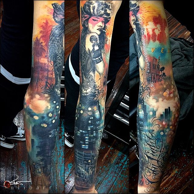Colorful sleeve tattoos Sleeve tattoos Tattoo sleeve men
