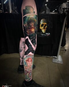 Tattoo by Brian Ulibarri  at Ulibarri Ink & Art Gallery - Specializing in Portrait Surrealism in Color and Black & Grey