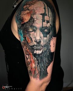 Tattoo by Brian Ulibarri  at Ulibarri Ink & Art Gallery - Specializing in Portrait Surrealism in Color and Black & Grey