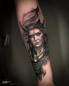 Tattoo by Brian Ulibarri  at Ulibarri Ink & Art Gallery - Specializing in Portrait Surrealism in Color and Black & Grey