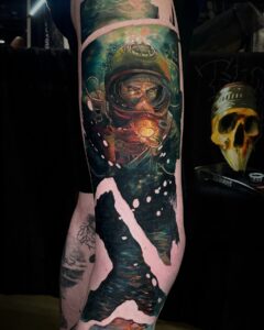 Tattoo by Brian Ulibarri  at Ulibarri Ink & Art Gallery - Specializing in Portrait Surrealism in Color and Black & Grey