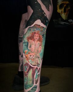 Tattoo by Brian Ulibarri  at Ulibarri Ink & Art Gallery - Specializing in Portrait Surrealism in Color and Black & Grey