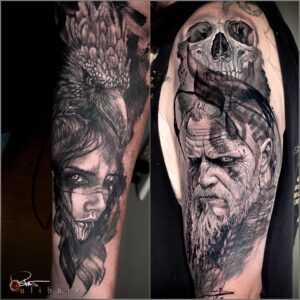 Tattoo by Brian Ulibarri  at Ulibarri Ink & Art Gallery - Specializing in Portrait Surrealism in Color and Black & Grey