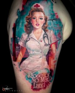 Tattoo by Brian Ulibarri  at Ulibarri Ink & Art Gallery - Specializing in Portrait Surrealism in Color and Black & Grey